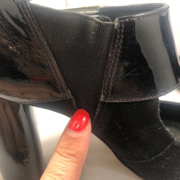 Tory Burch Suede and Patent Leather Mary Janes - Picture 10 of 16